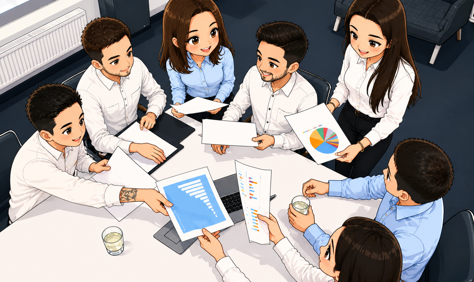 Vietnamese talent illustration